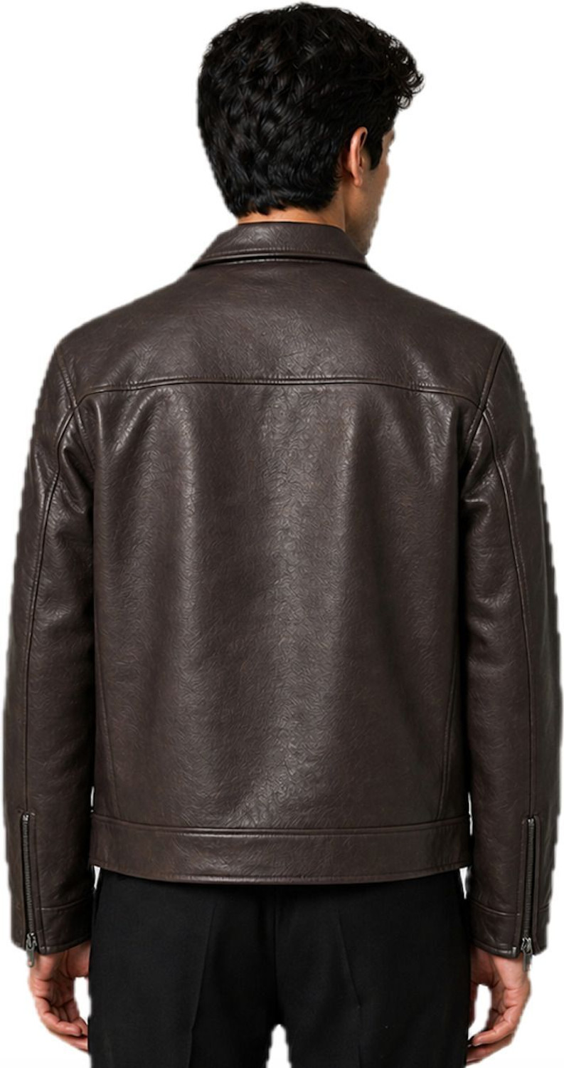 Image of SAFAISION Full Sleeve Solid Men Jacket