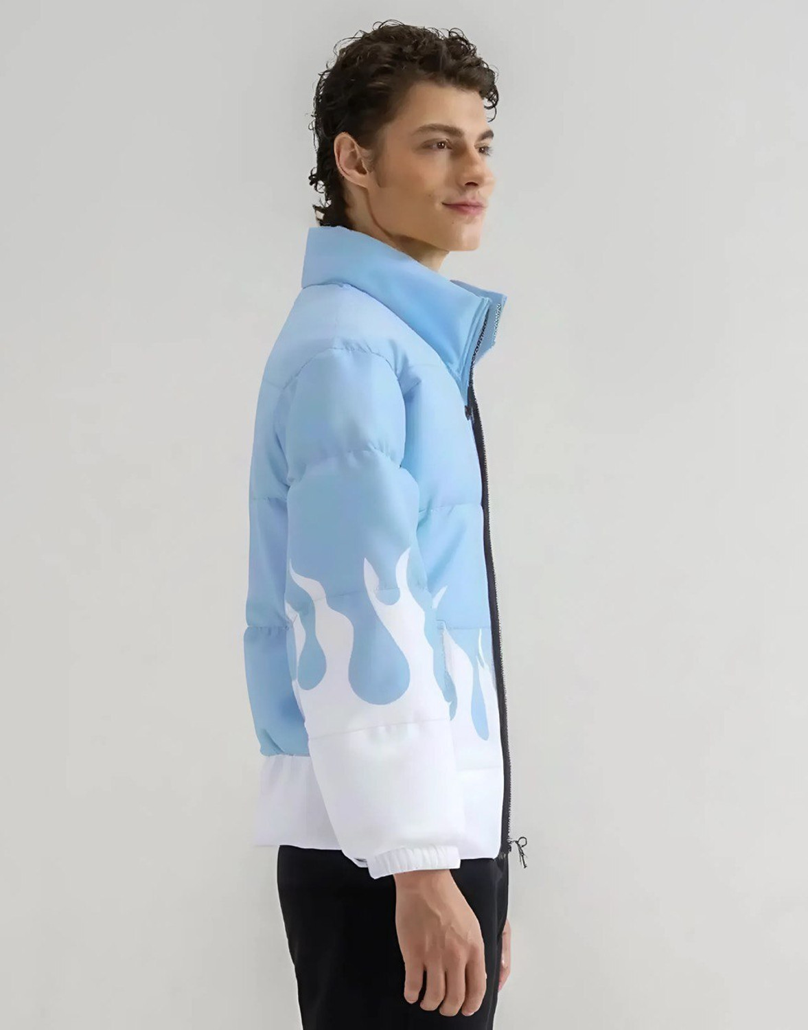 Image of Eddicted Full Sleeve Printed Men Jacket