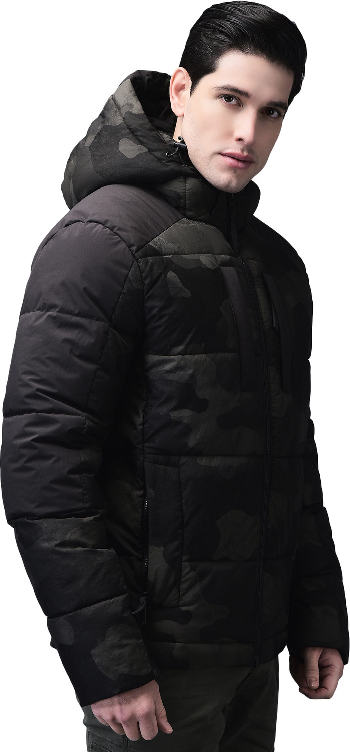 Image of WOODLAND Full Sleeve Camouflage Men Jacket