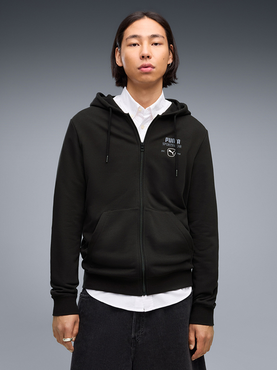 PUMA Full Sleeve Printed Men Jacket