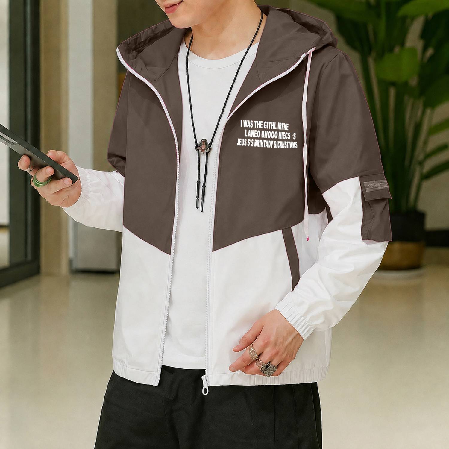 MOTREX Full Sleeve Colorblock Men Jacket - Image 2