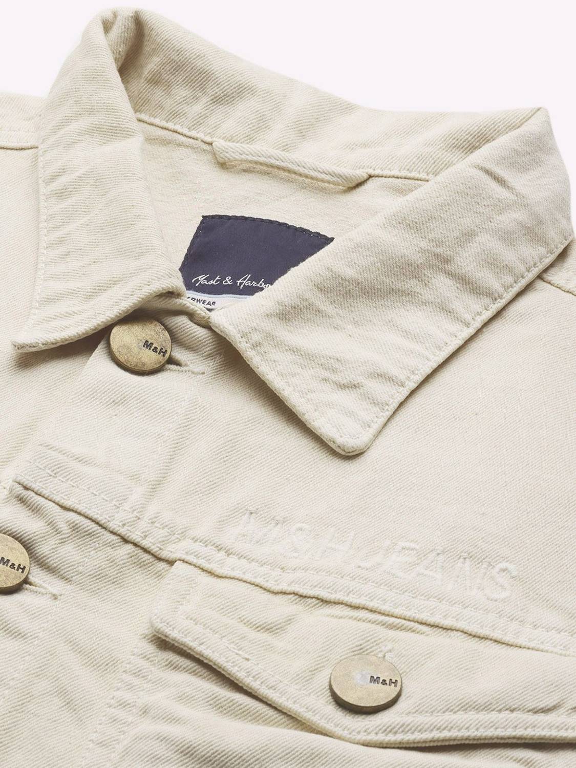 Mast & Harbour Blue Denim Jacket - Image 2