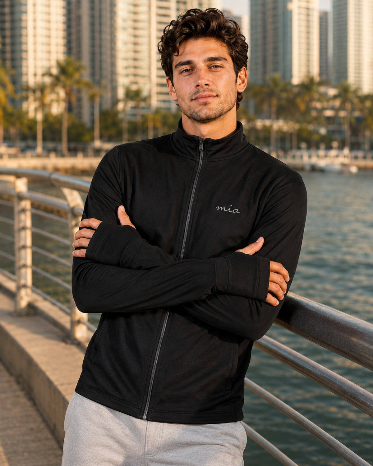 Image of IandT Full Sleeve Solid Men Jacket