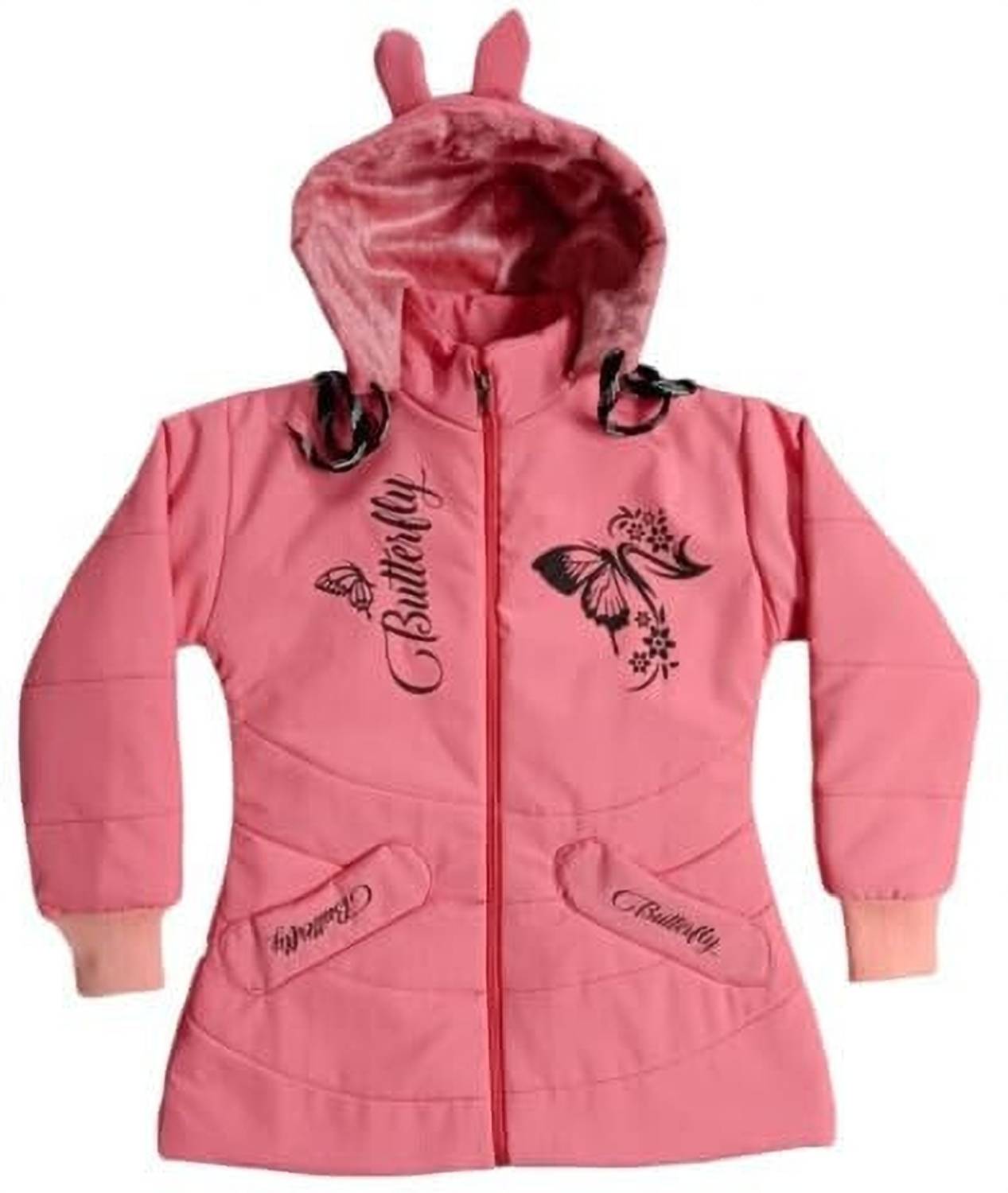 Ah Fasion Full Sleeve Printed Girls Jacket