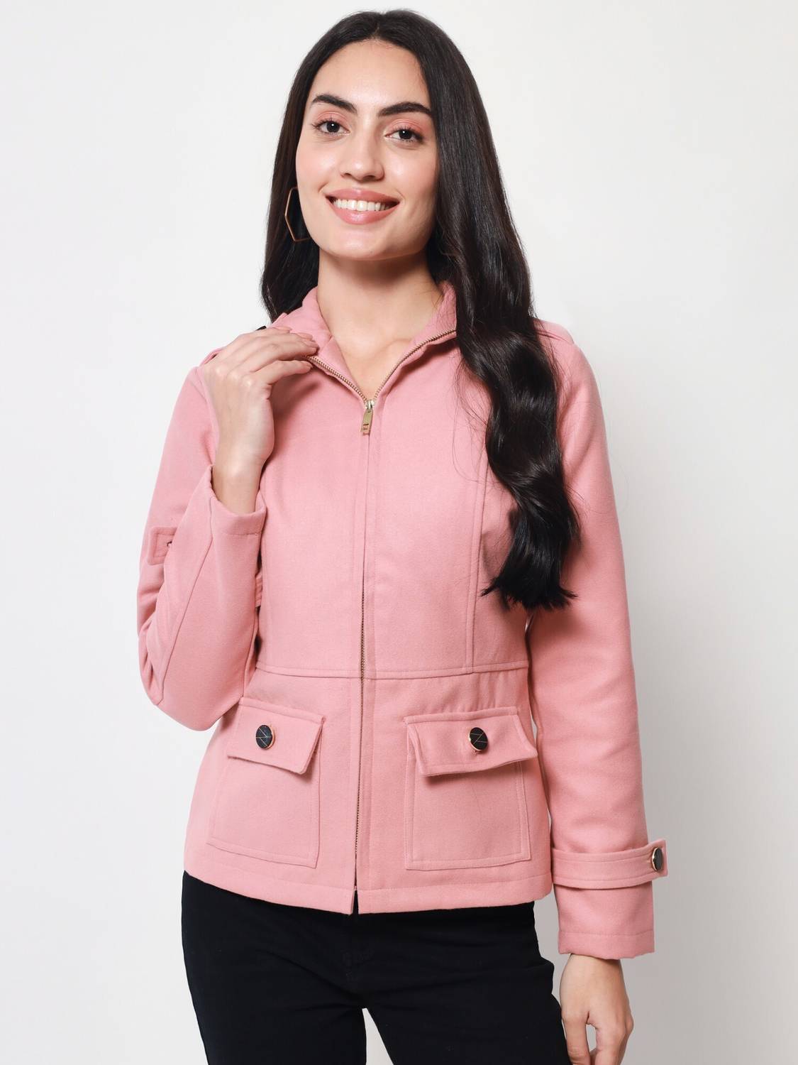 BEATNIK Full Sleeve Solid Women Jacket