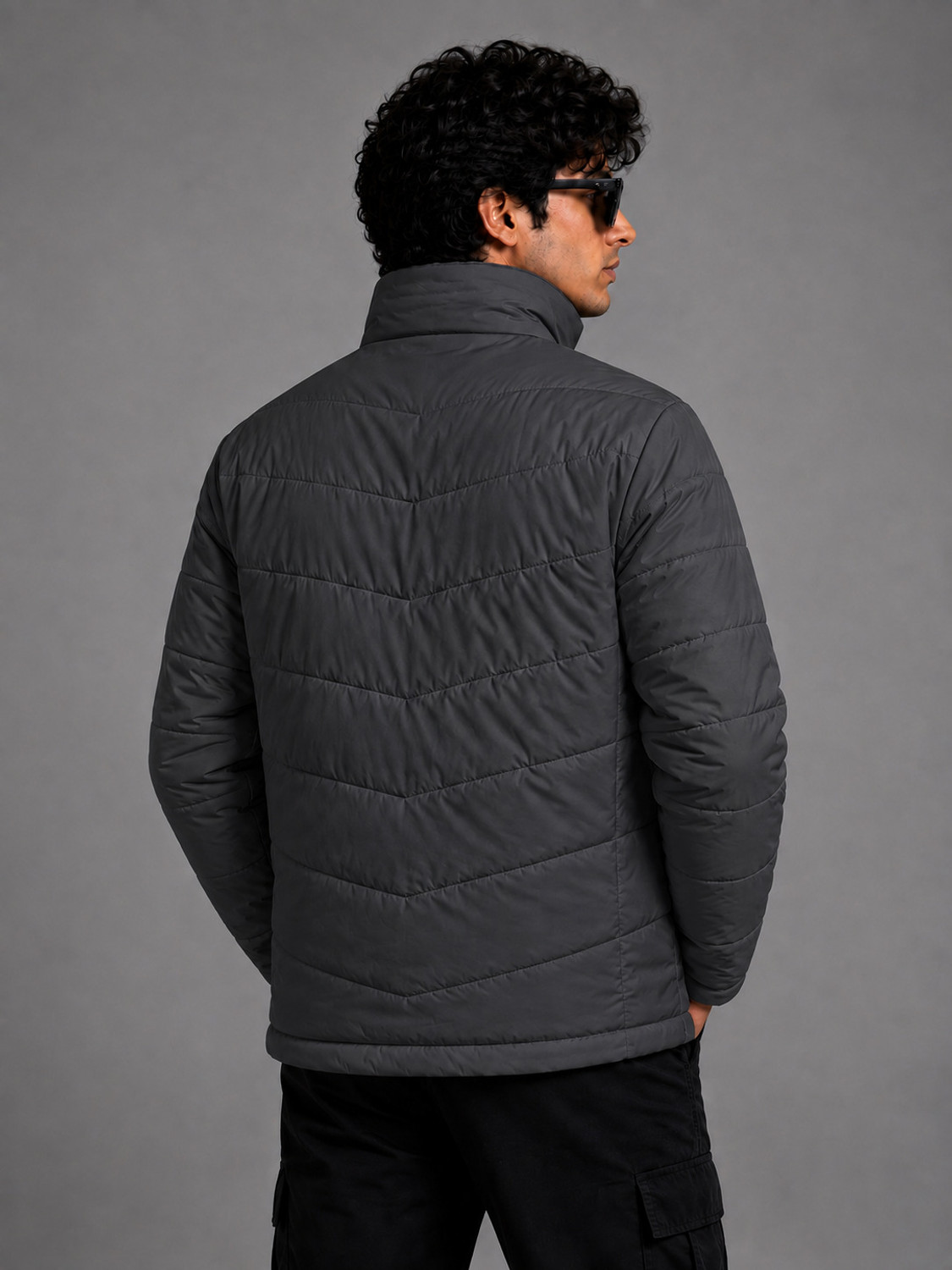 Image of Trend Zoid Men Solid Puffer Jacket