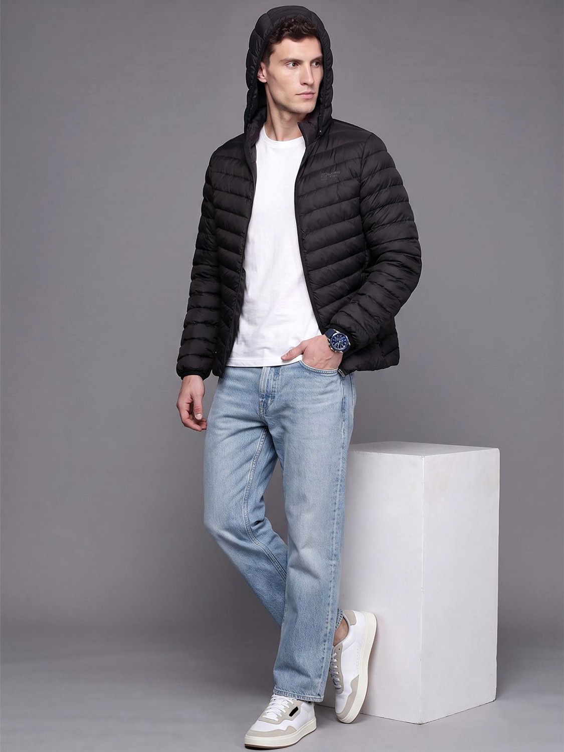 Image of Fort Collins Men Solid Puffer Jacket
