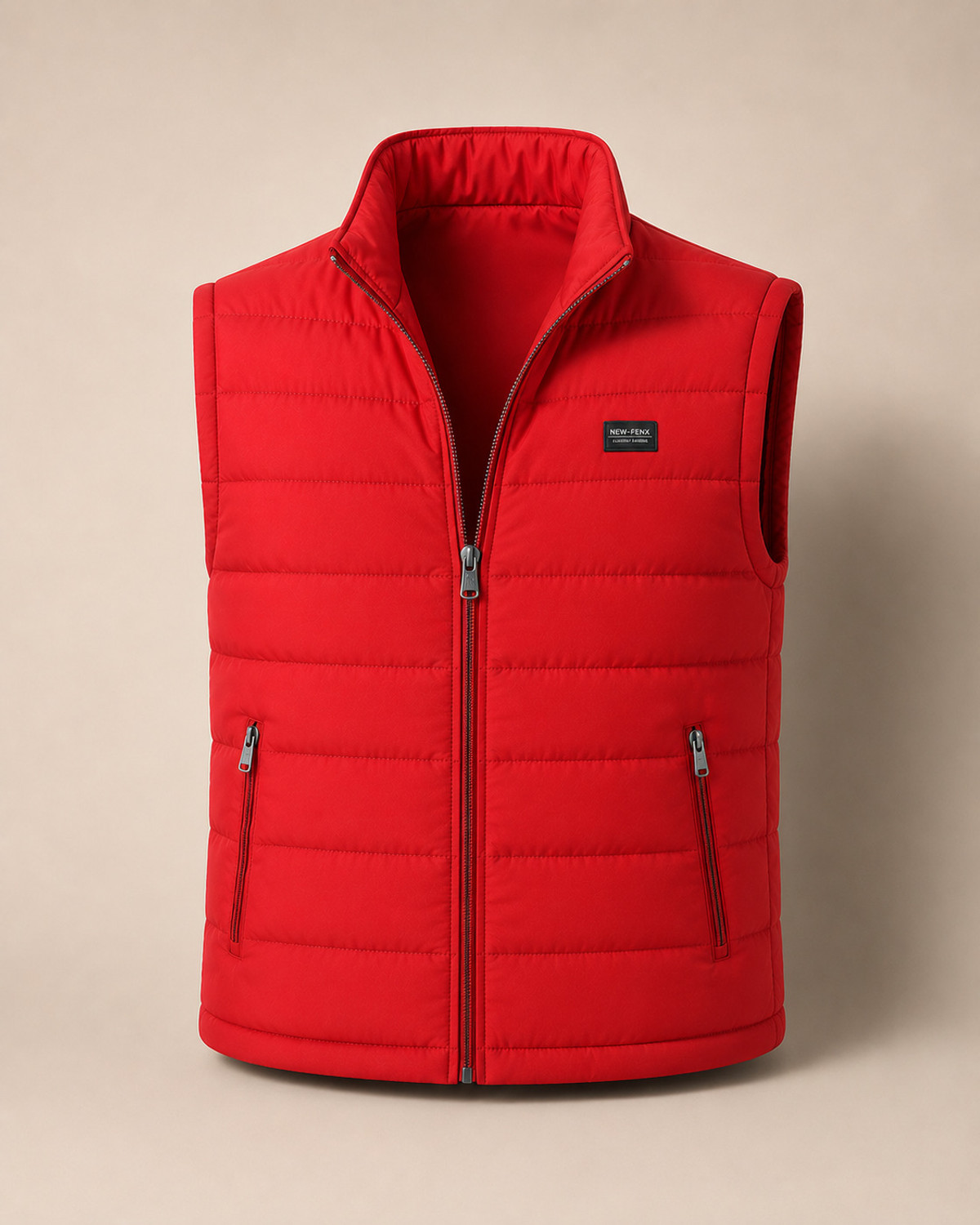 Image of DECANTER Sleeveless Solid Men Jacket