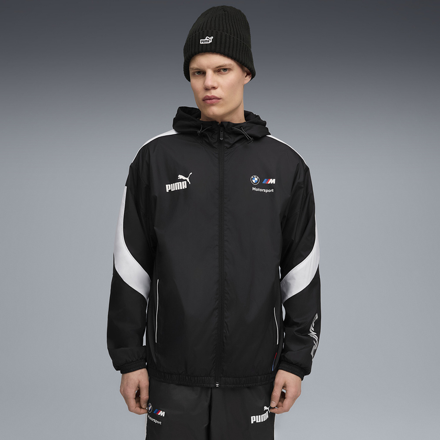 Image of PUMA Full Sleeve Printed, Colorblock Men Jacket