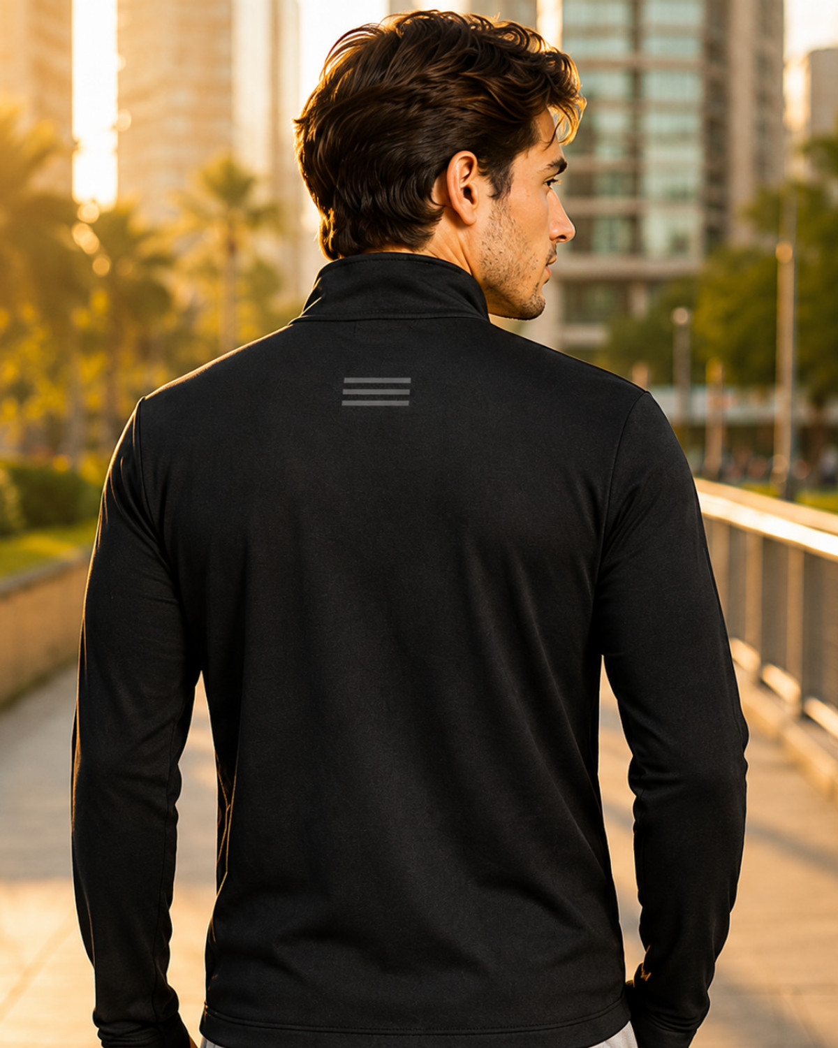 Image of IandT Full Sleeve Solid Men Jacket