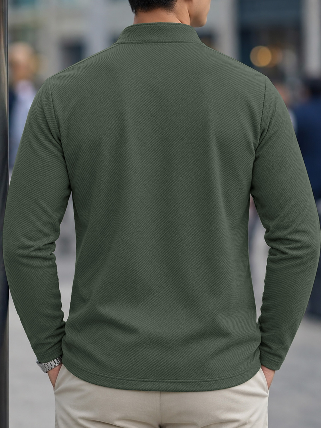 Image of EyeBogler Solid Men Wind Cheater
