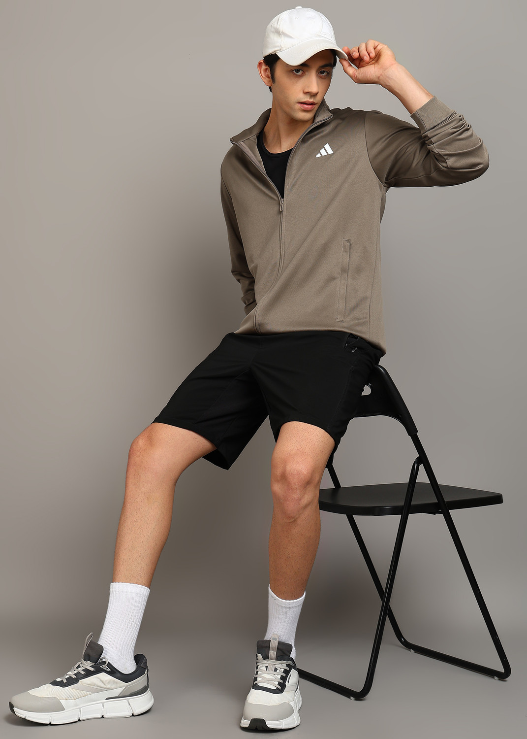 Image of ADIDAS Full Sleeve Solid Men Jacket
