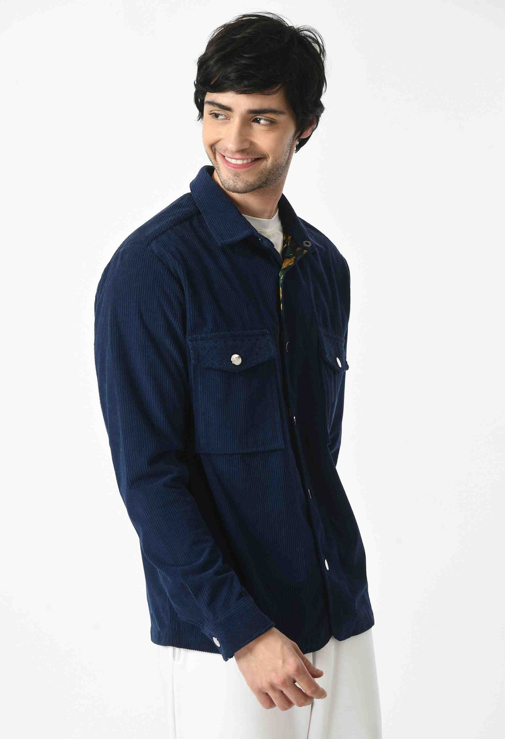 Image of KISSOSS Full Sleeve Solid Men Jacket