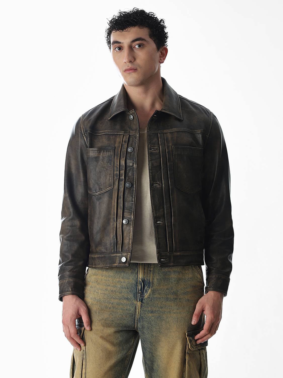 JACK & JONES Full Sleeve Solid Men Jacket - Image 2