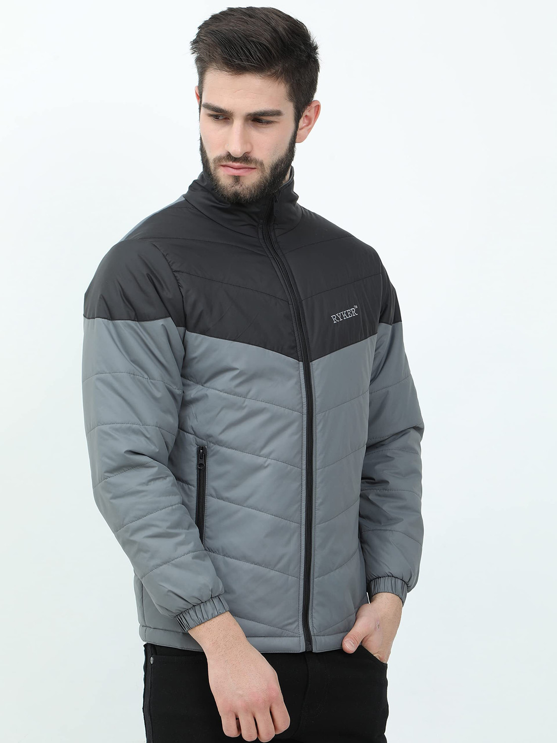 Image of Ryker Full Sleeve Colorblock Men Jacket