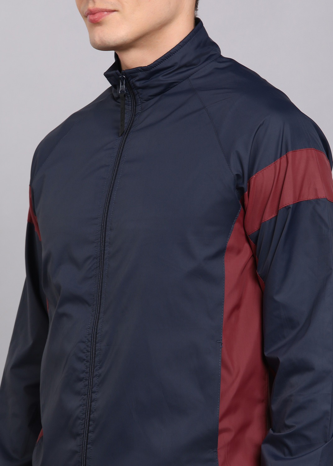 Image of WROGN Men Colorblock Casual Jacket