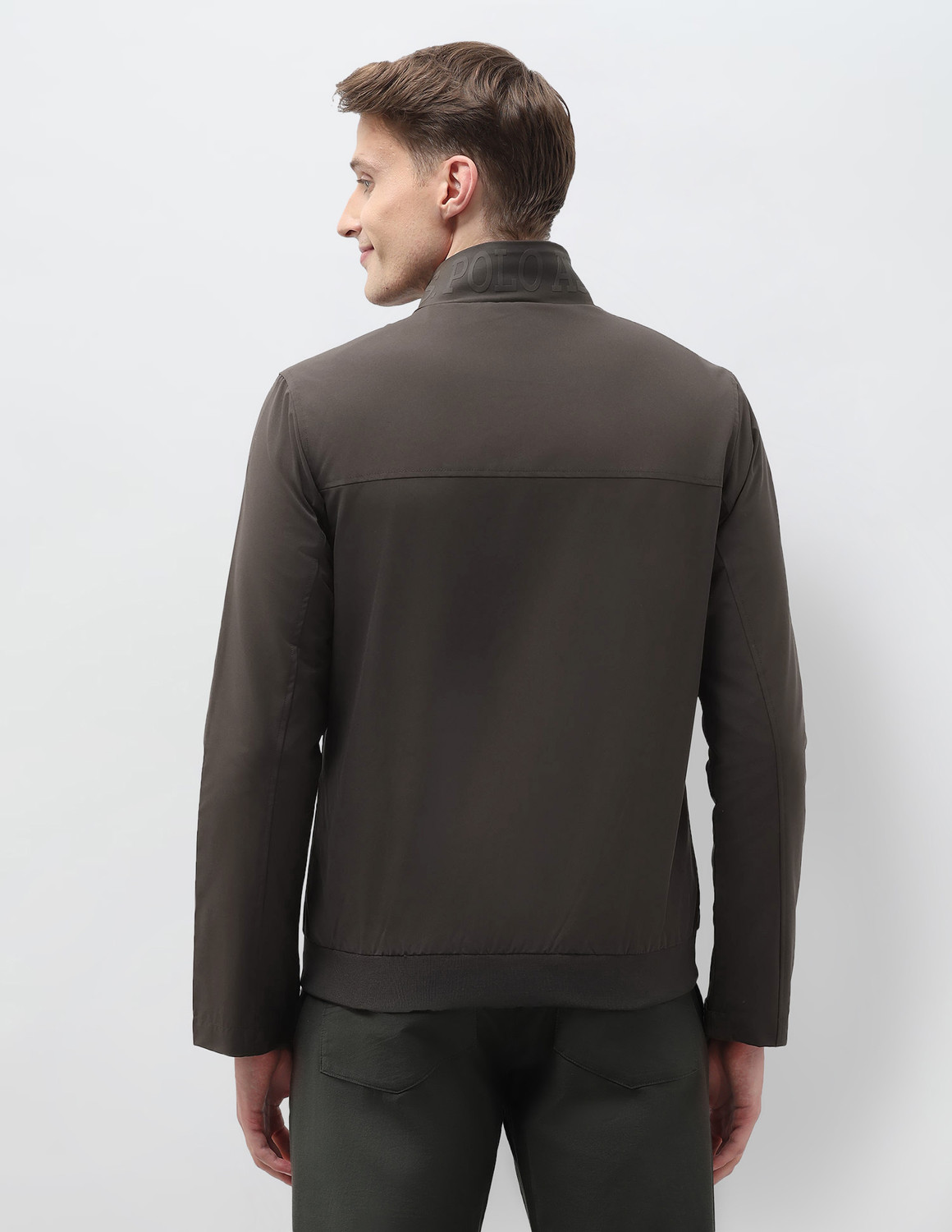 Image of U.S. POLO ASSN. Full Sleeve Solid Men Jacket