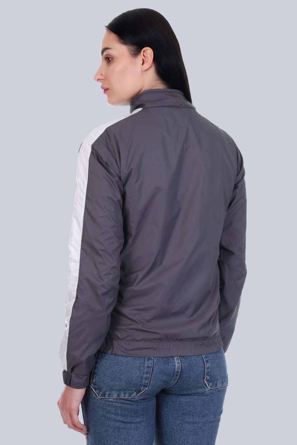 Image of Lavozia Full Sleeve Colorblock Women Jacket