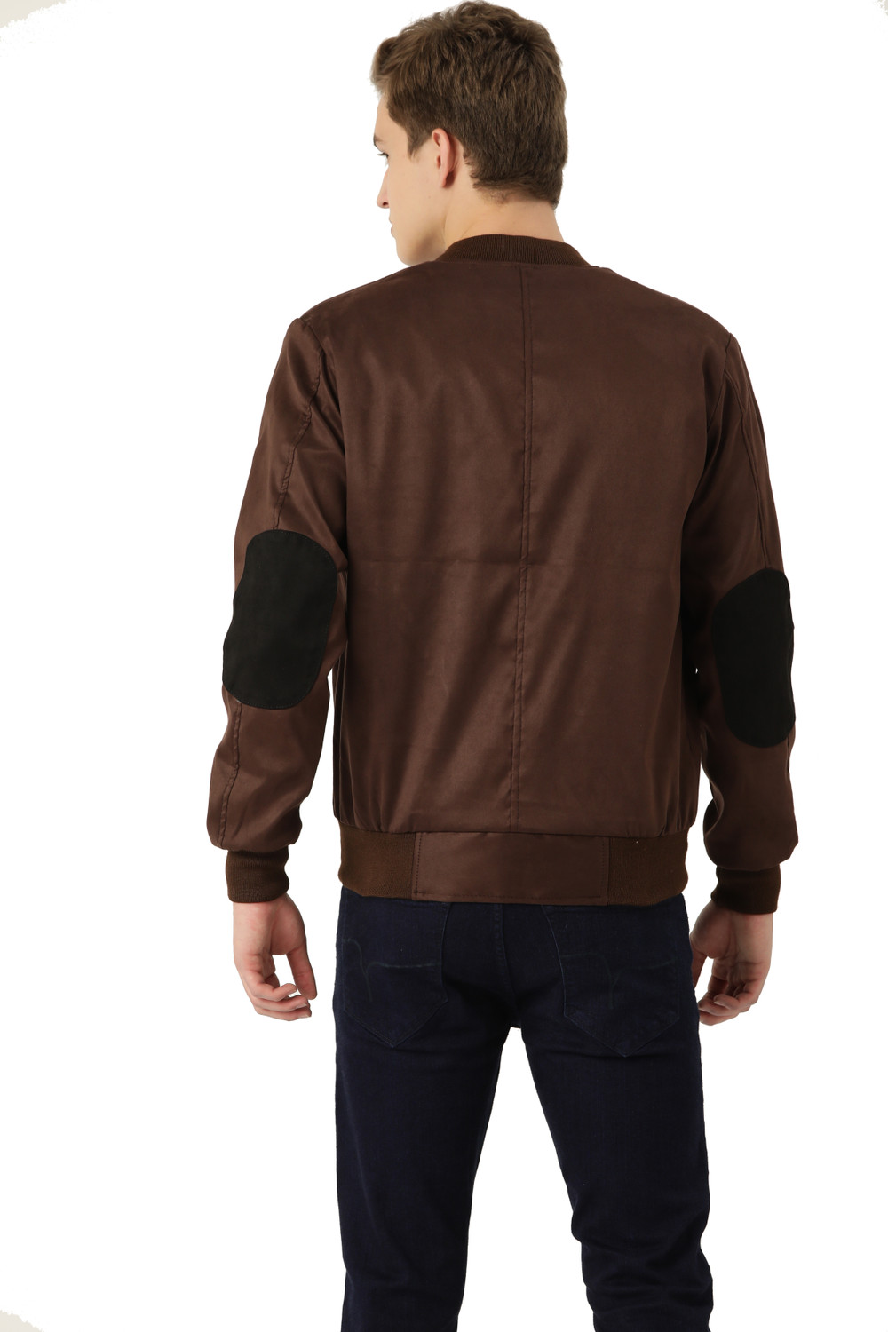 Image of Leather Retail Full Sleeve Solid Men Jacket