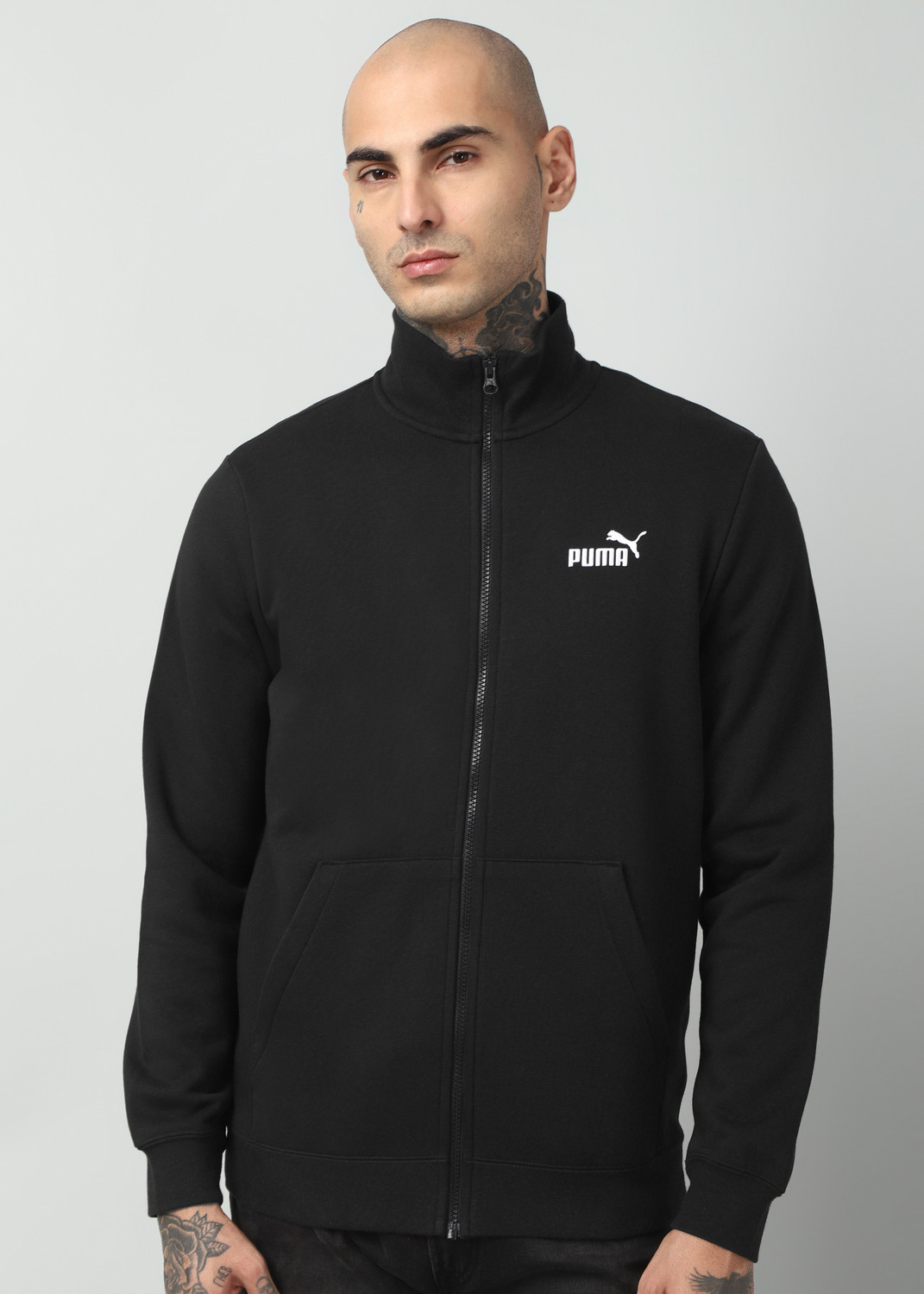 Image of PUMA Full Sleeve Solid Men Jacket