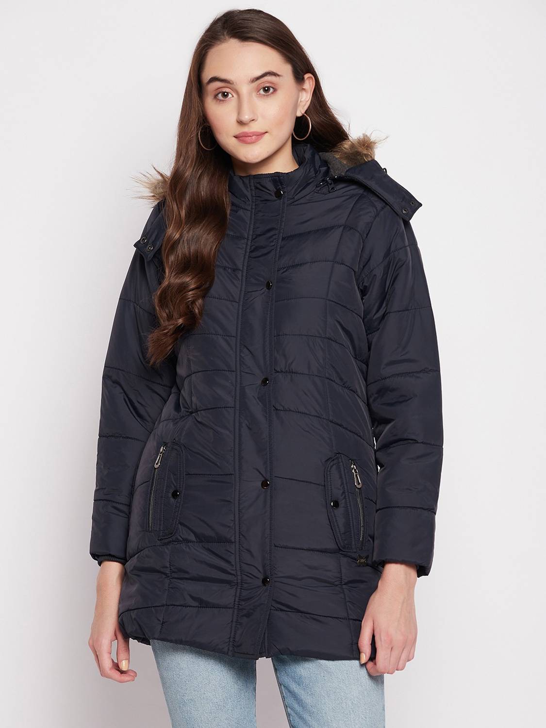 DUKE Full Sleeve Solid Women Jacket - Image 1