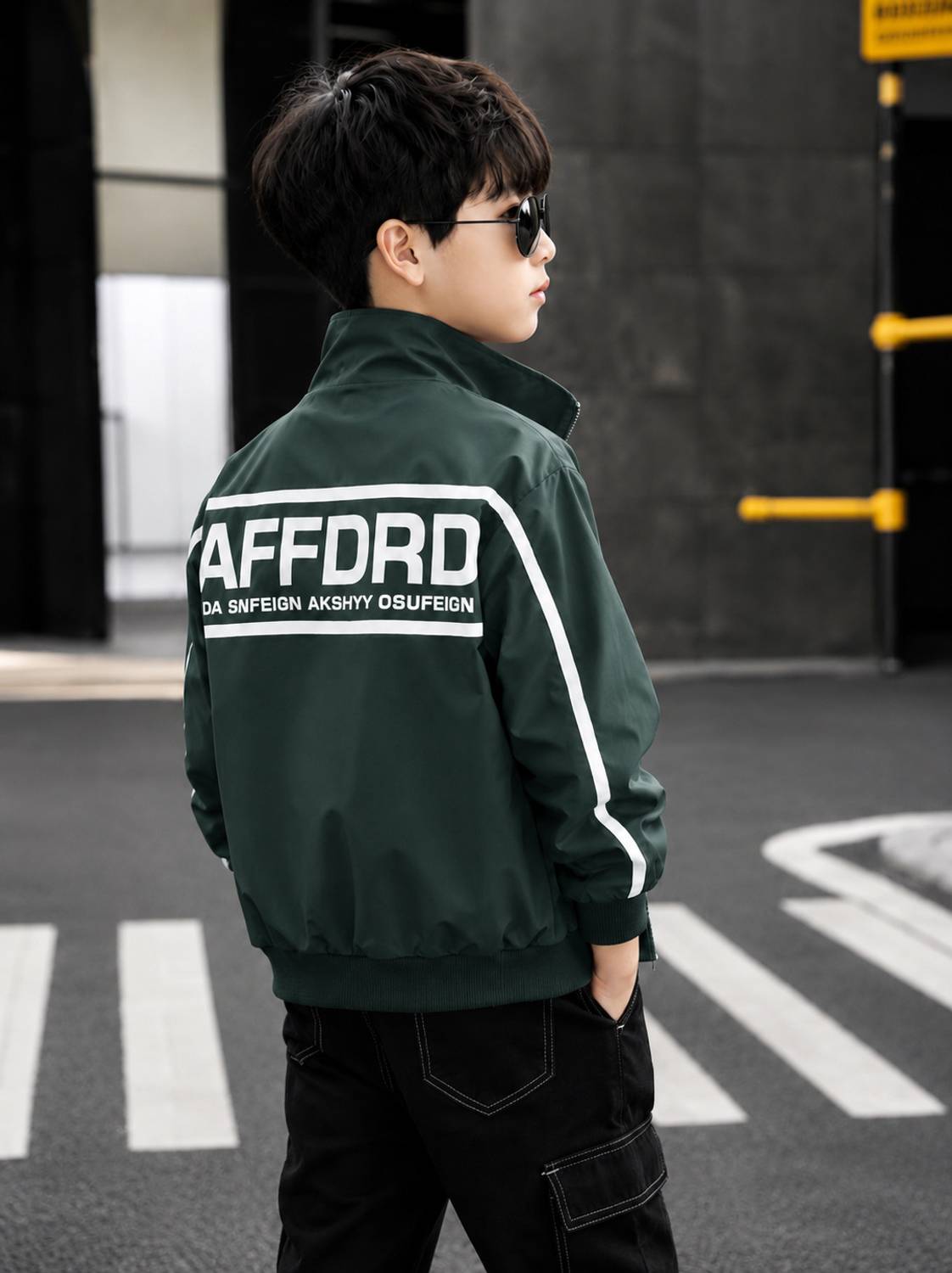 EEBZIL Boys Full Sleeve Printed Jacket - Image 2