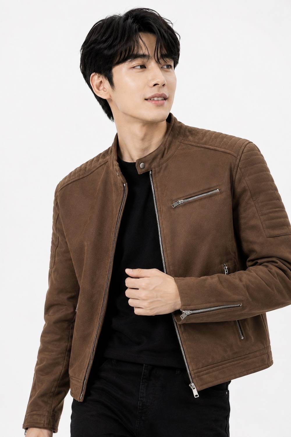 I,M BACK Full Sleeve Solid Men Jacket - Image 1