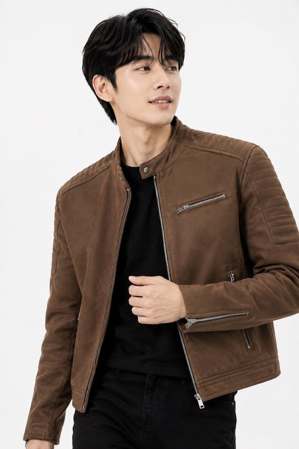 Image of I,M BACK Full Sleeve Solid Men Jacket