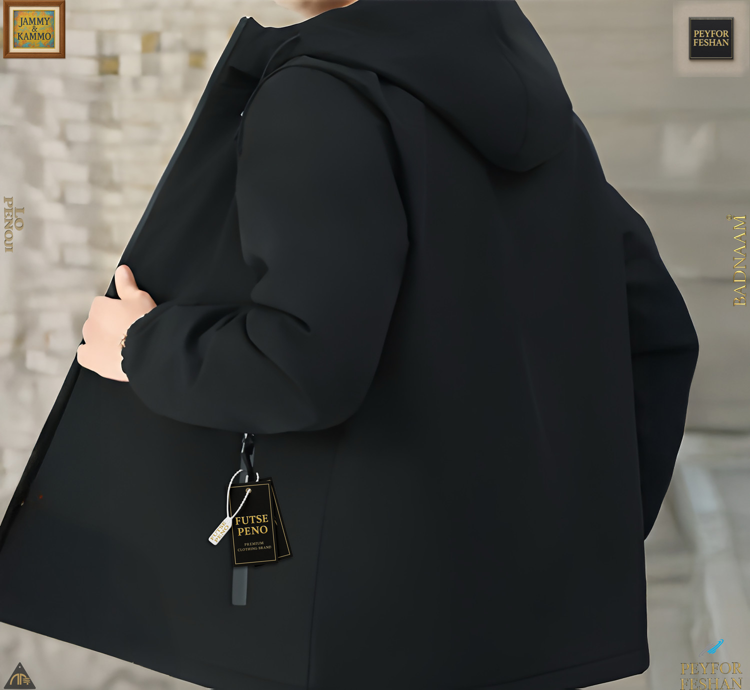 Image of FUTSE PENO Men Solid Casual Jacket