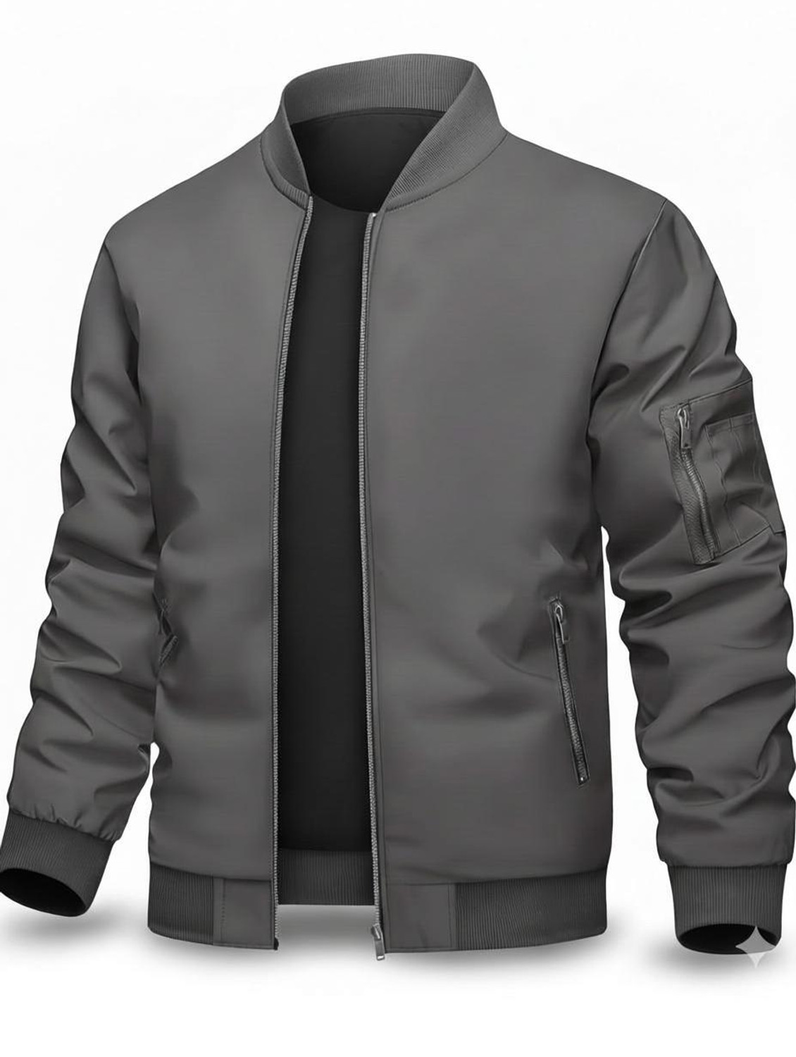 Image of TI INTERNATIONAL Full Sleeve Solid Men Jacket