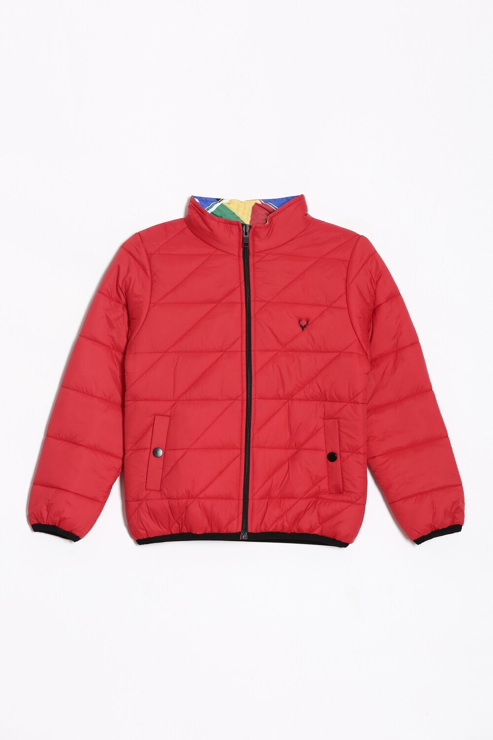 Image of Allen Solly Full Sleeve Self Design Boys Jacket