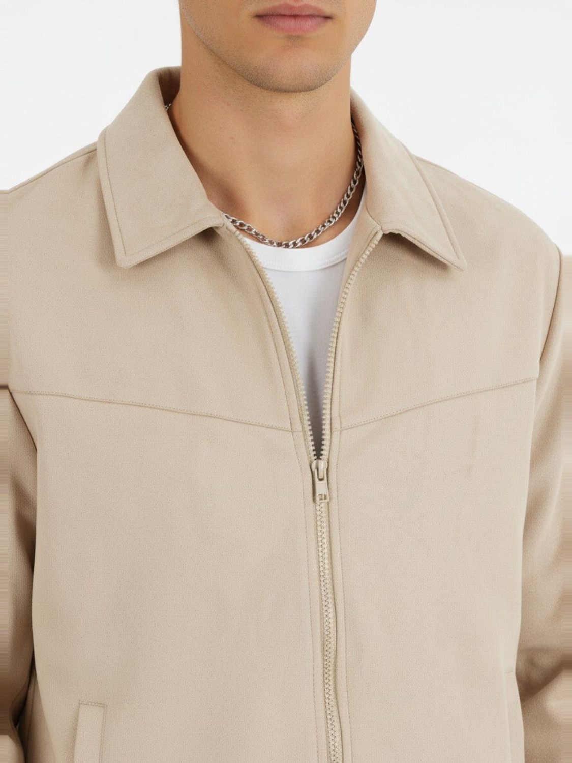 Image of Glitchez Full Sleeve Solid Men Jacket