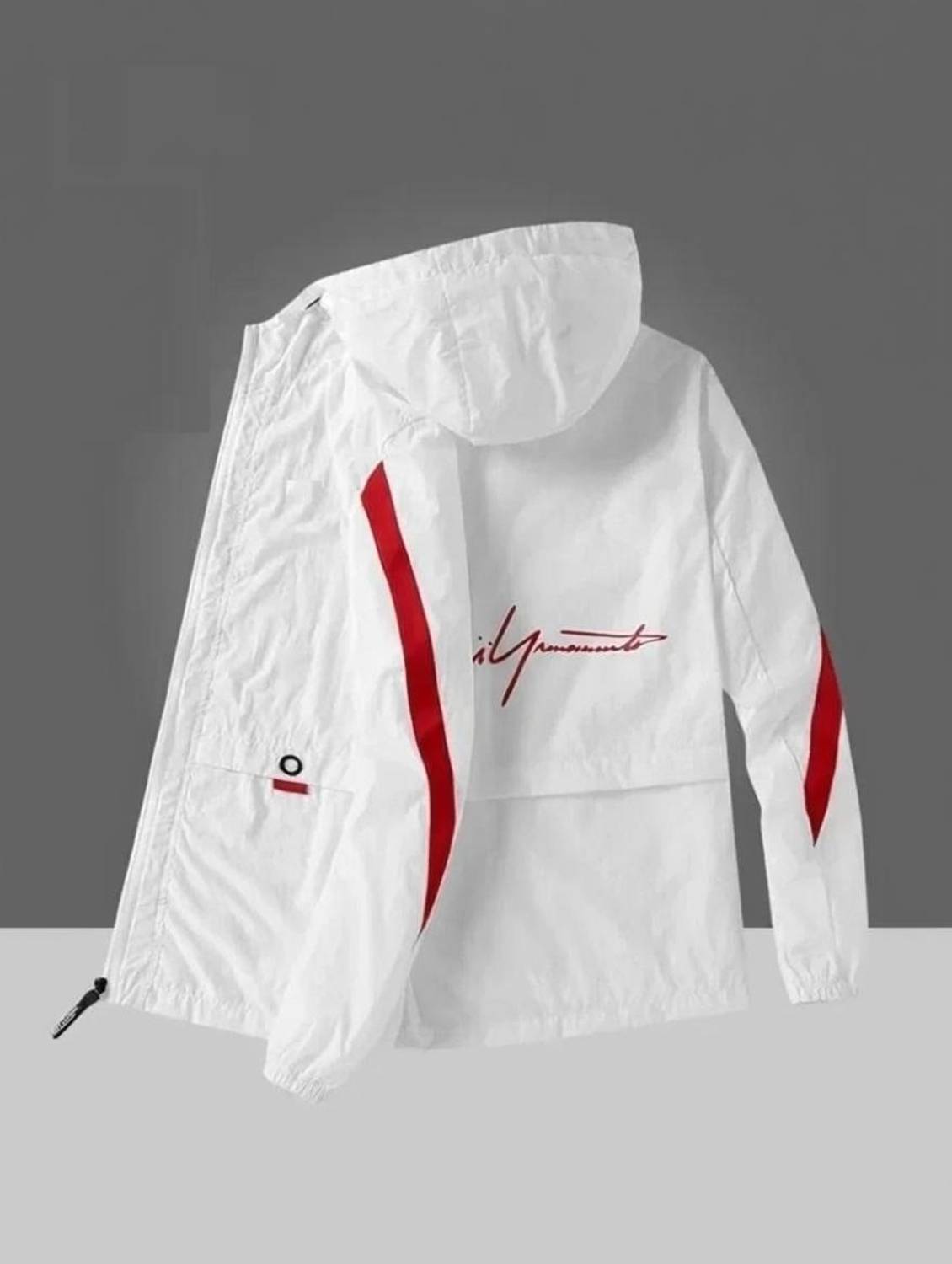 Men Applique Casual Jacket - Image 1