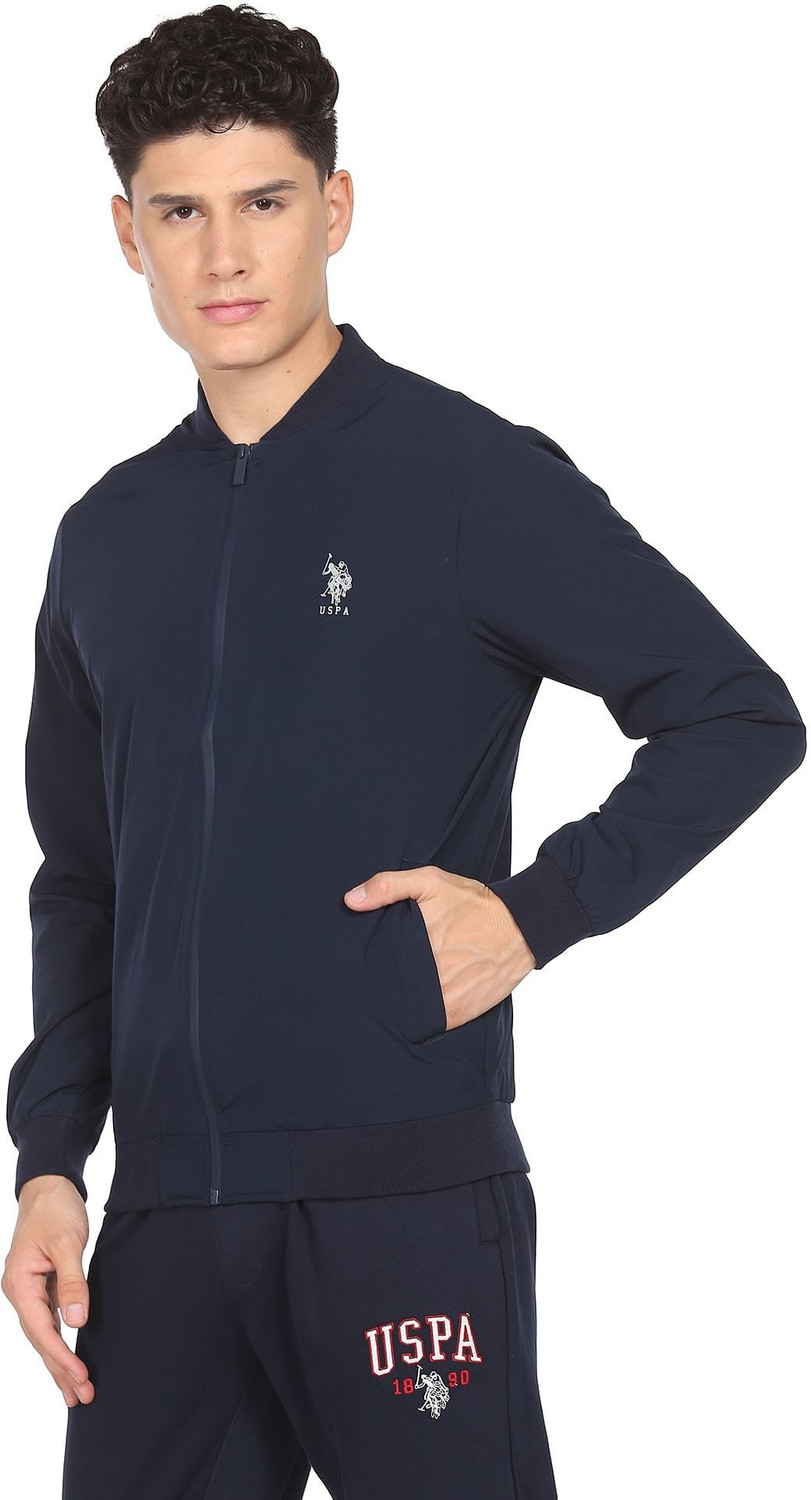 Image of U.S. POLO ASSN. Men Solid Bomber Jacket