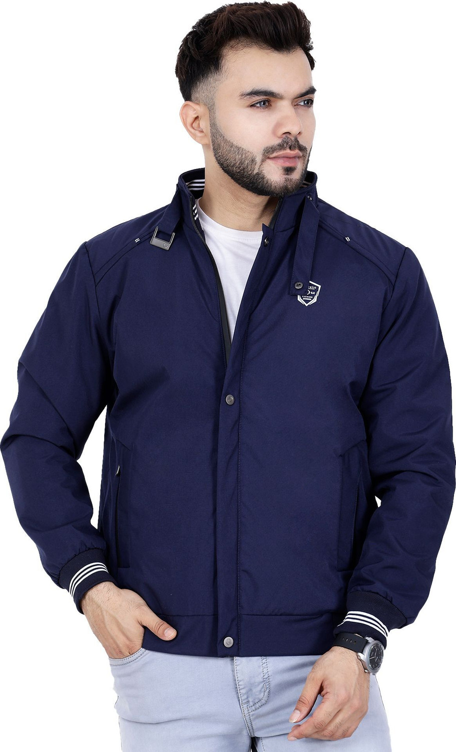 Image of Dollar Full Sleeve Solid Men Jacket