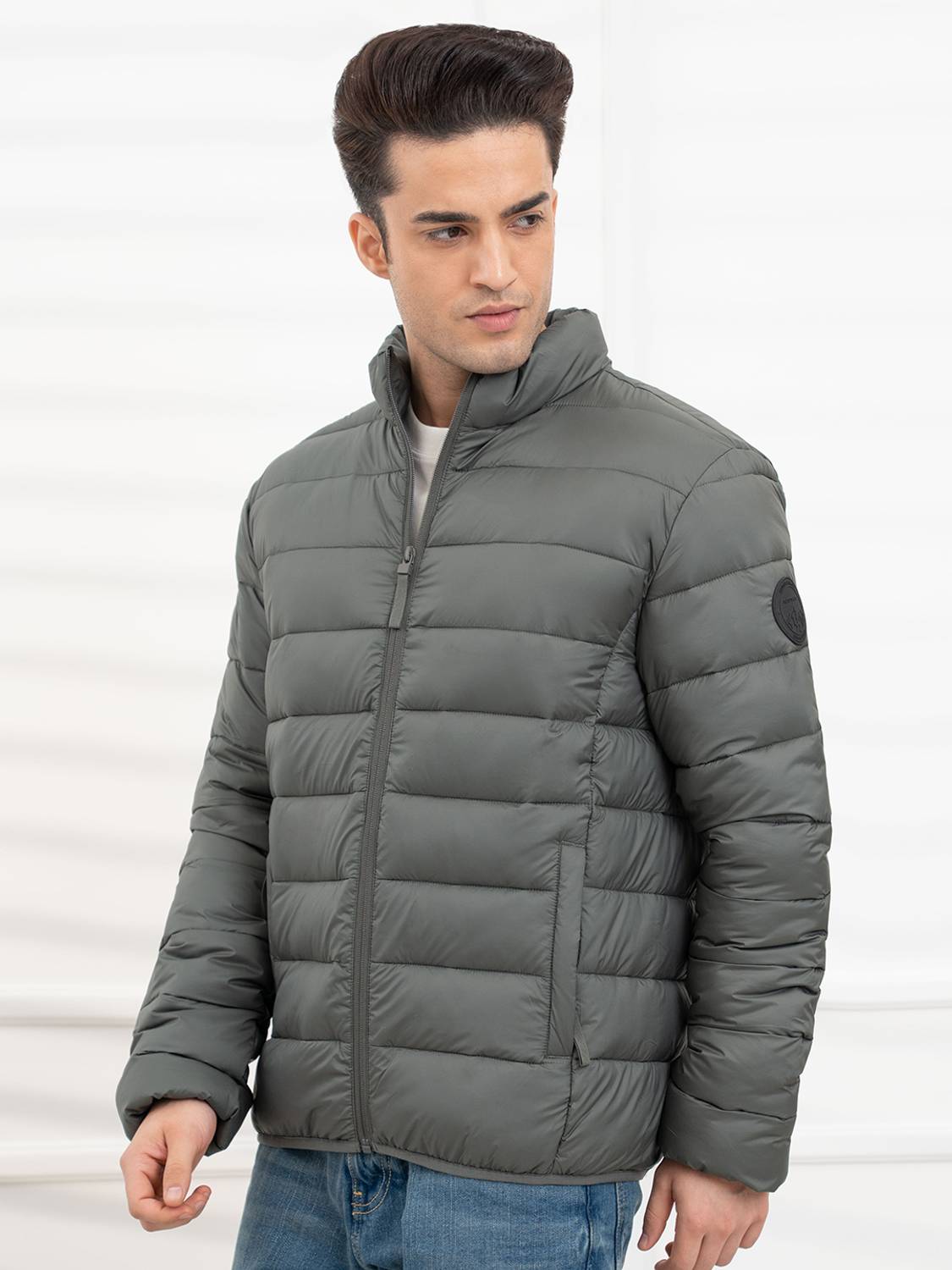RED TAPE Full Sleeve Solid Men Jacket Red - Image 2