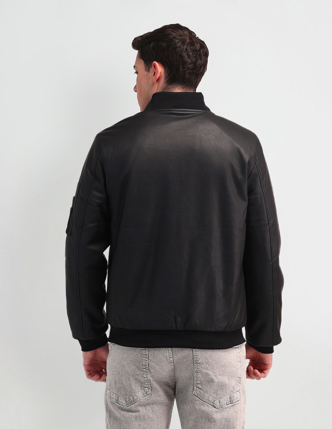 Image of U.S. POLO ASSN. Full Sleeve Solid Men Jacket