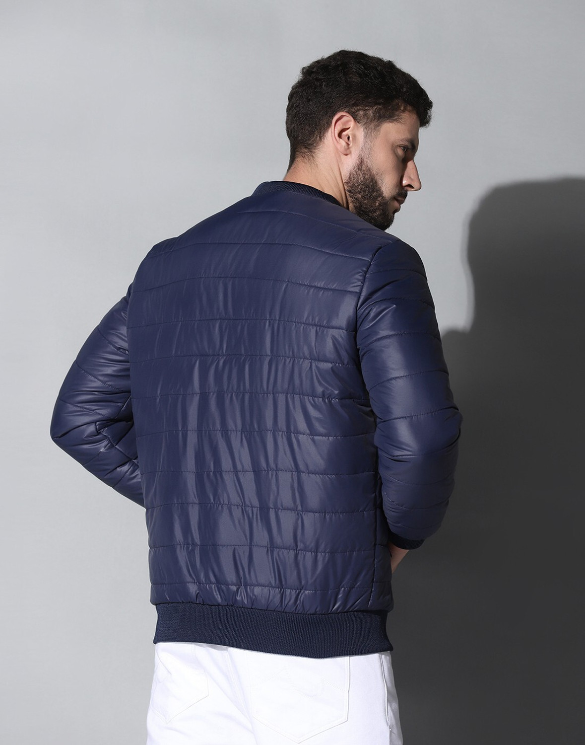 Image of Mia Fashion Full Sleeve Printed Men Jacket