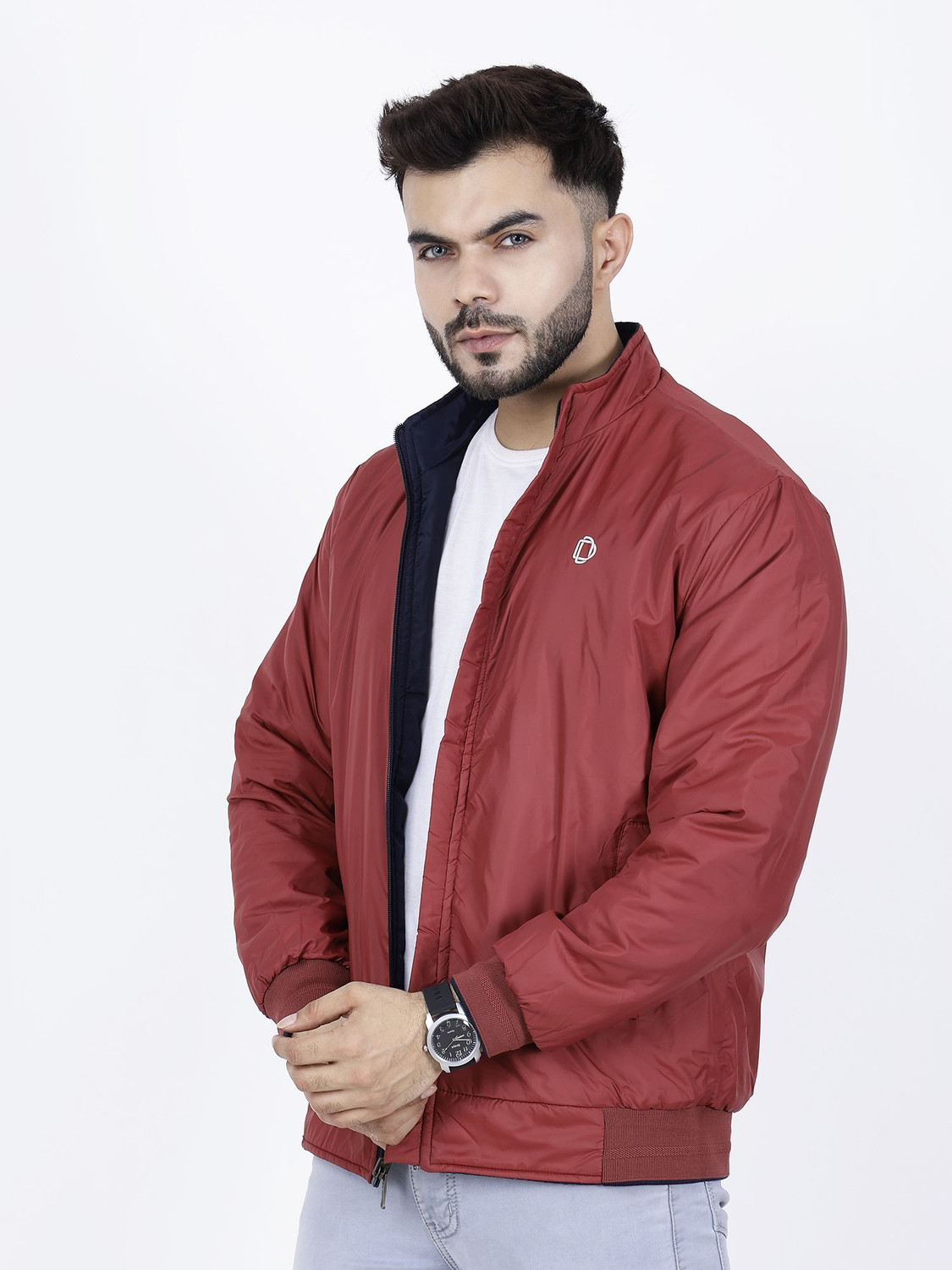 Image of Dollar Full Sleeve Solid Men Jacket