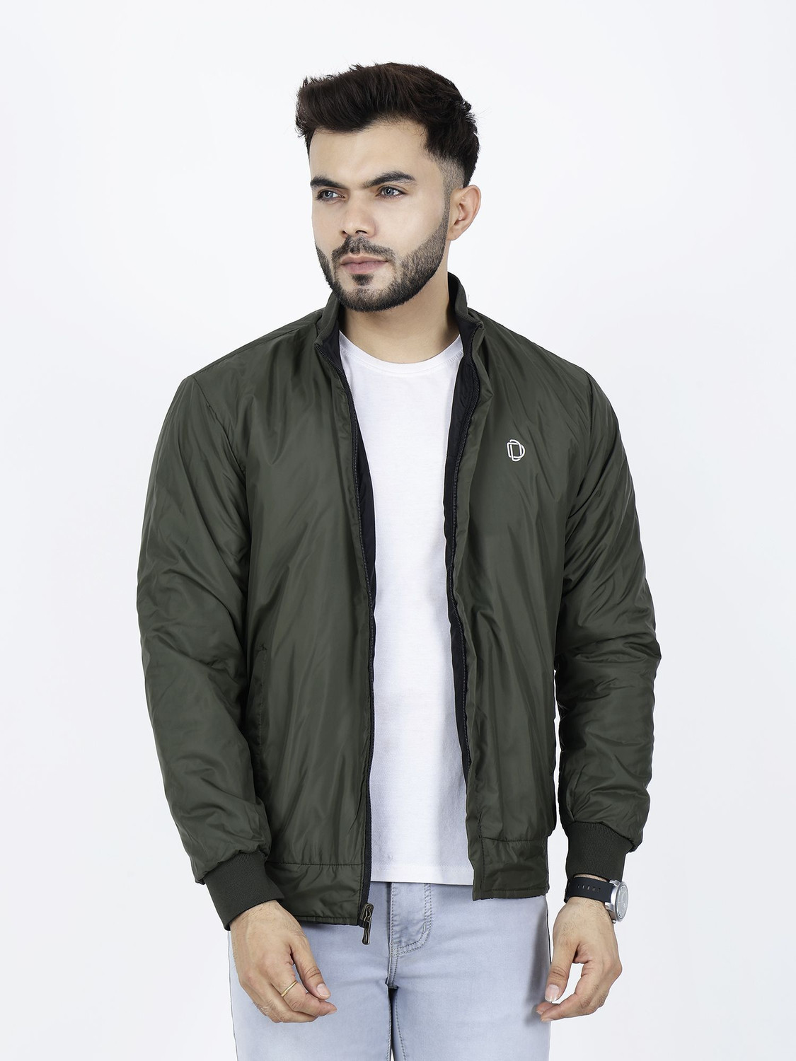 Image of Dollar Full Sleeve Solid Men Jacket