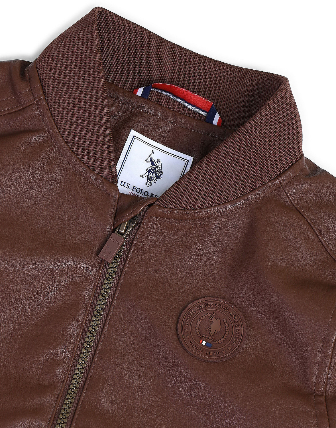 Image of U.S. POLO ASSN. Full Sleeve Solid Boys Jacket
