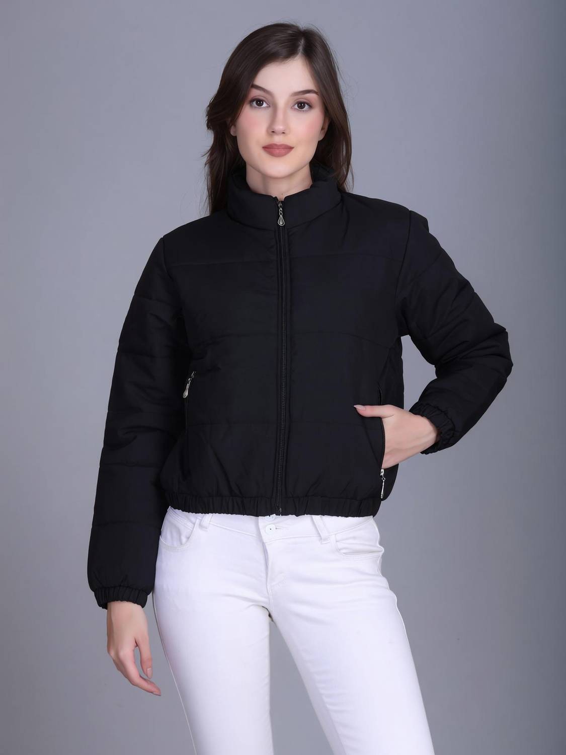 BARSTOW Full Sleeve Solid Women Jacket