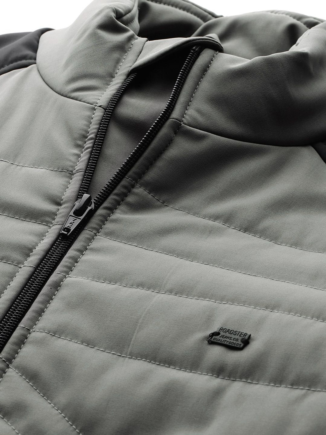 Image of Roadster Full Sleeve Solid Men Padded Jacket