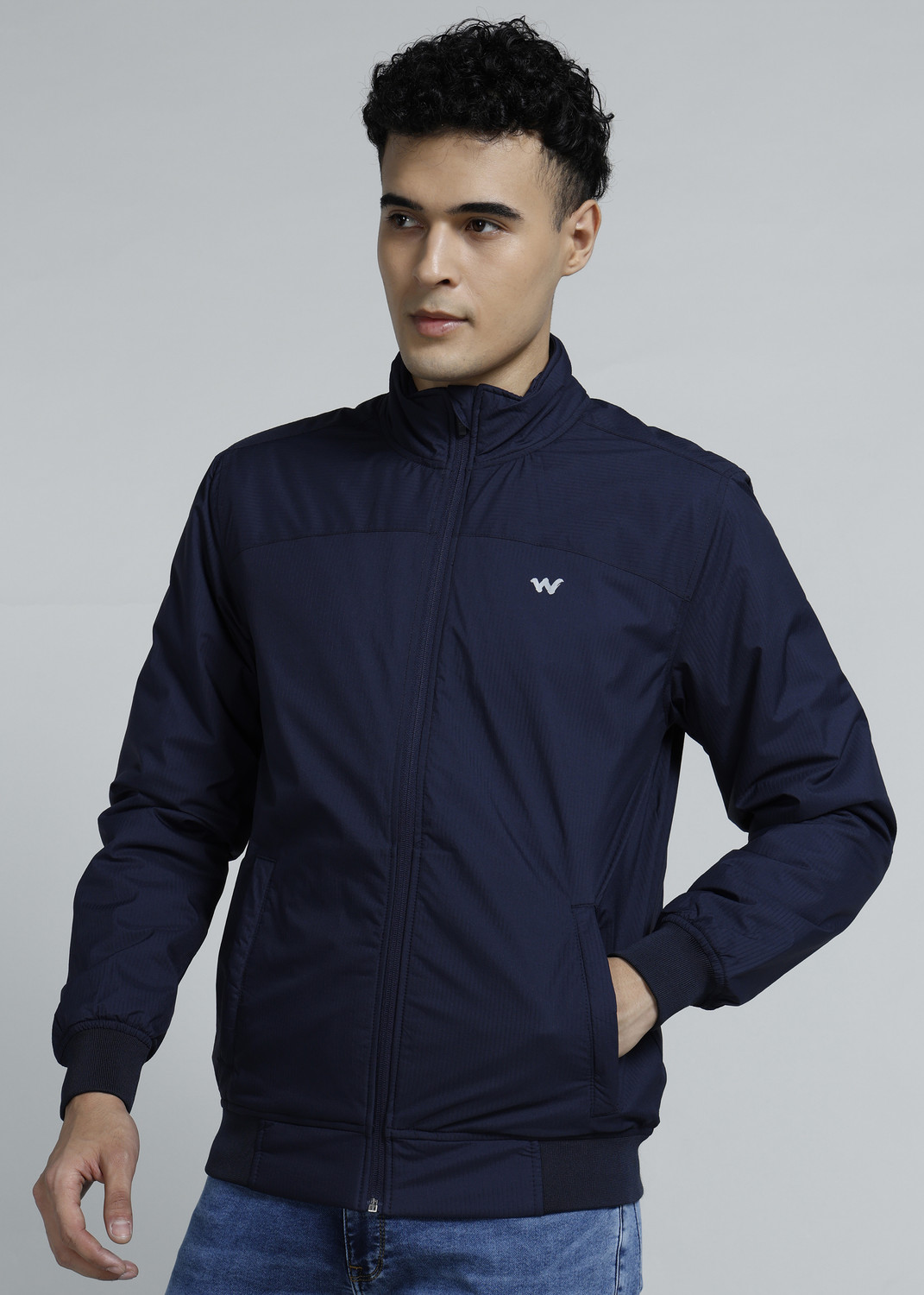 Image of Wildcraft Full Sleeve Solid Men Jacket
