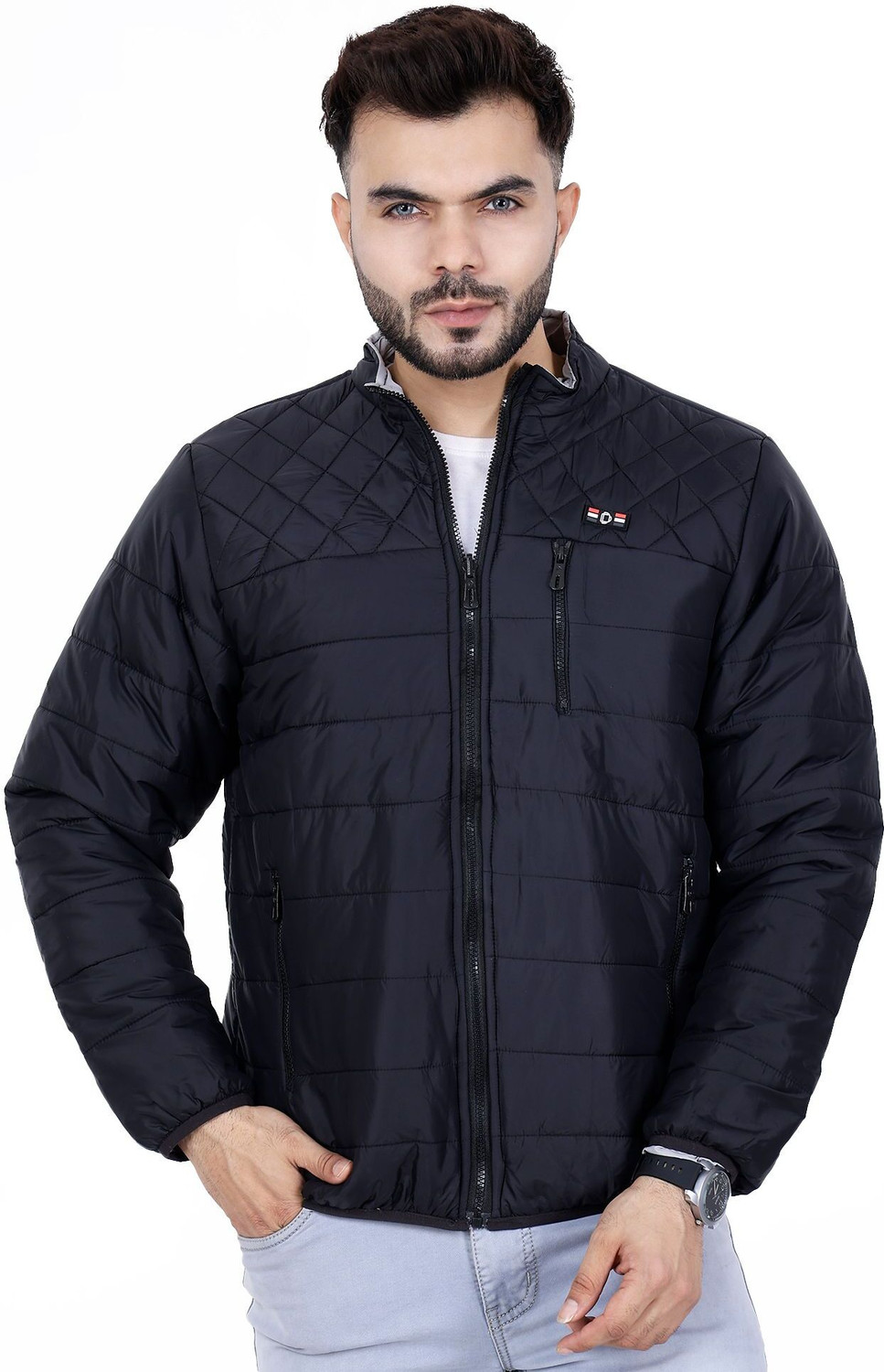 Image of Dollar Full Sleeve Solid Men Jacket