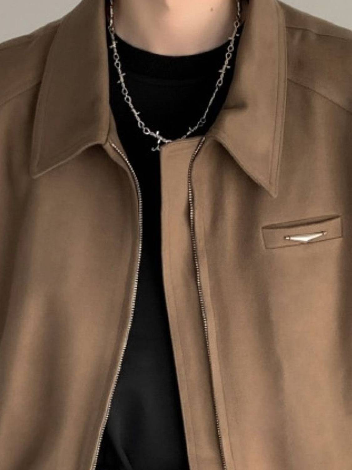 HERE&NOW Full Sleeve Solid Men Tailored Jacket - Image 2