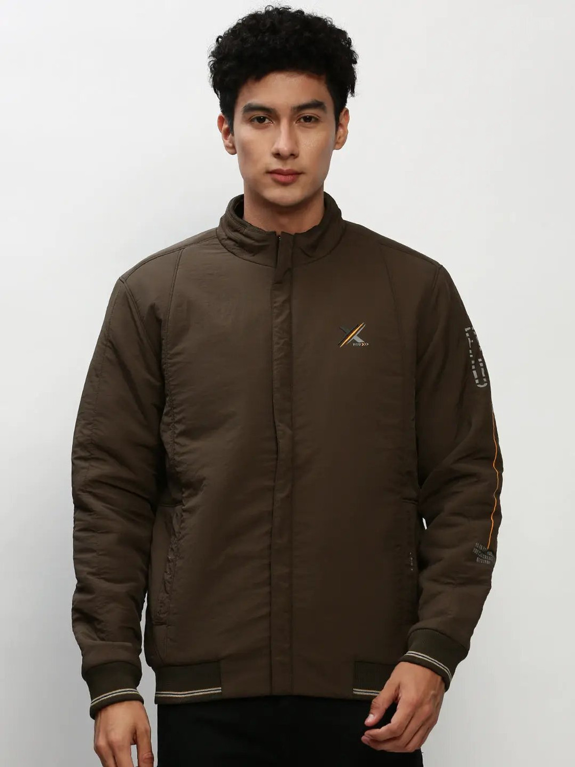 Image of SHOWOFFFF Full Sleeve Solid Men Jacket