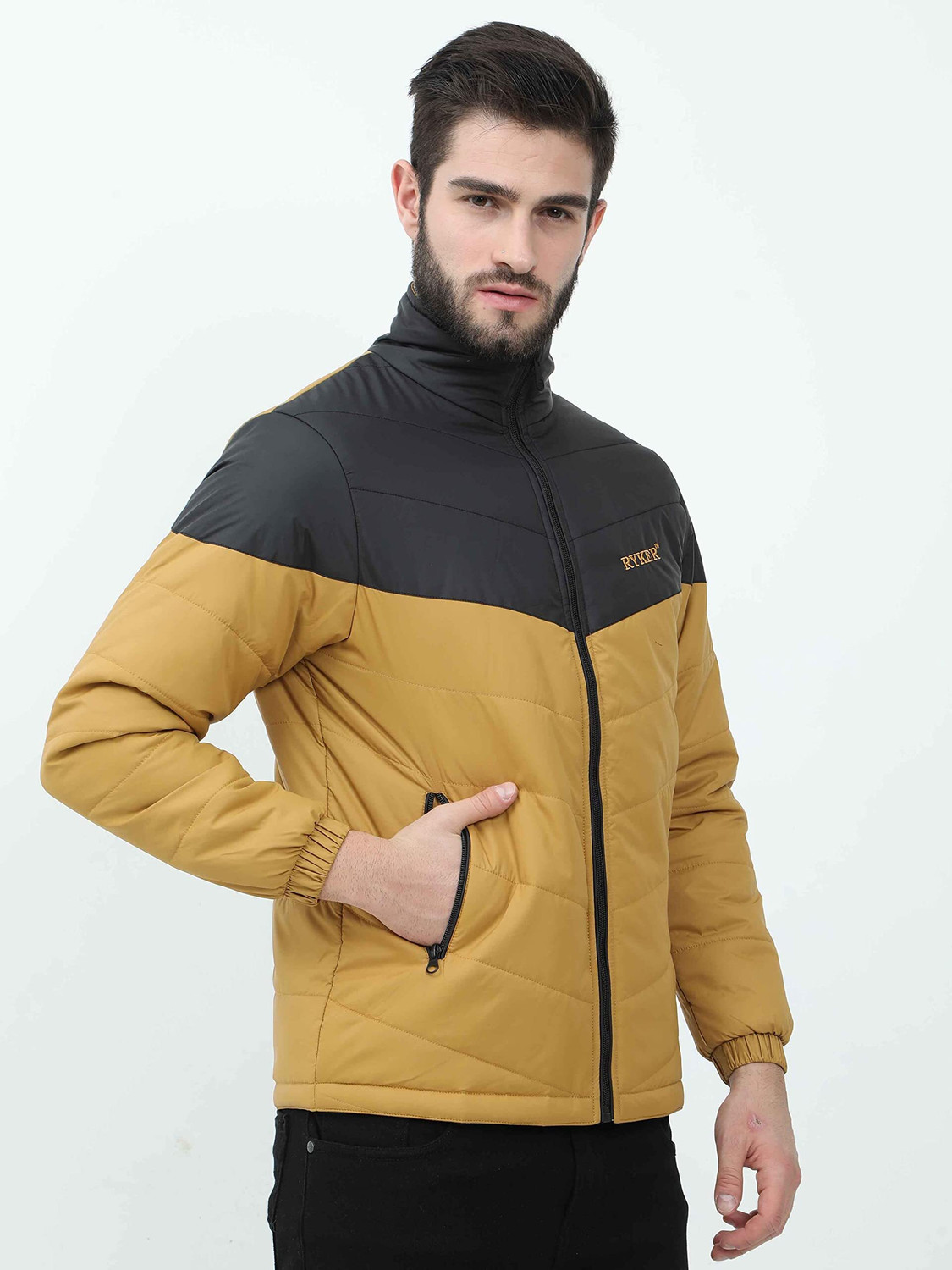 Image of Ryker Full Sleeve Colorblock Men Jacket