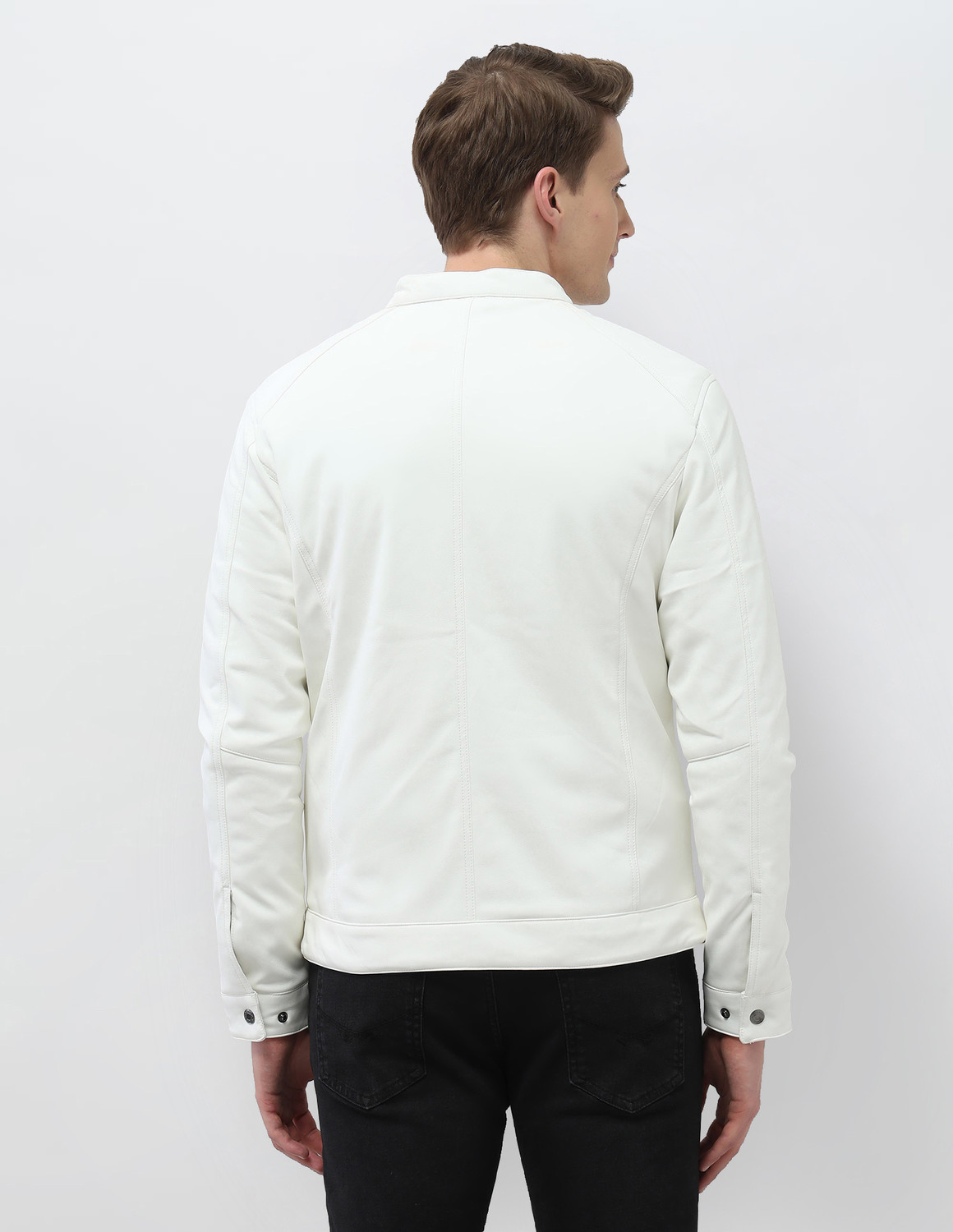 Image of U.S. Polo Assn. Denim Co. Full Sleeve Solid Men Jacket
