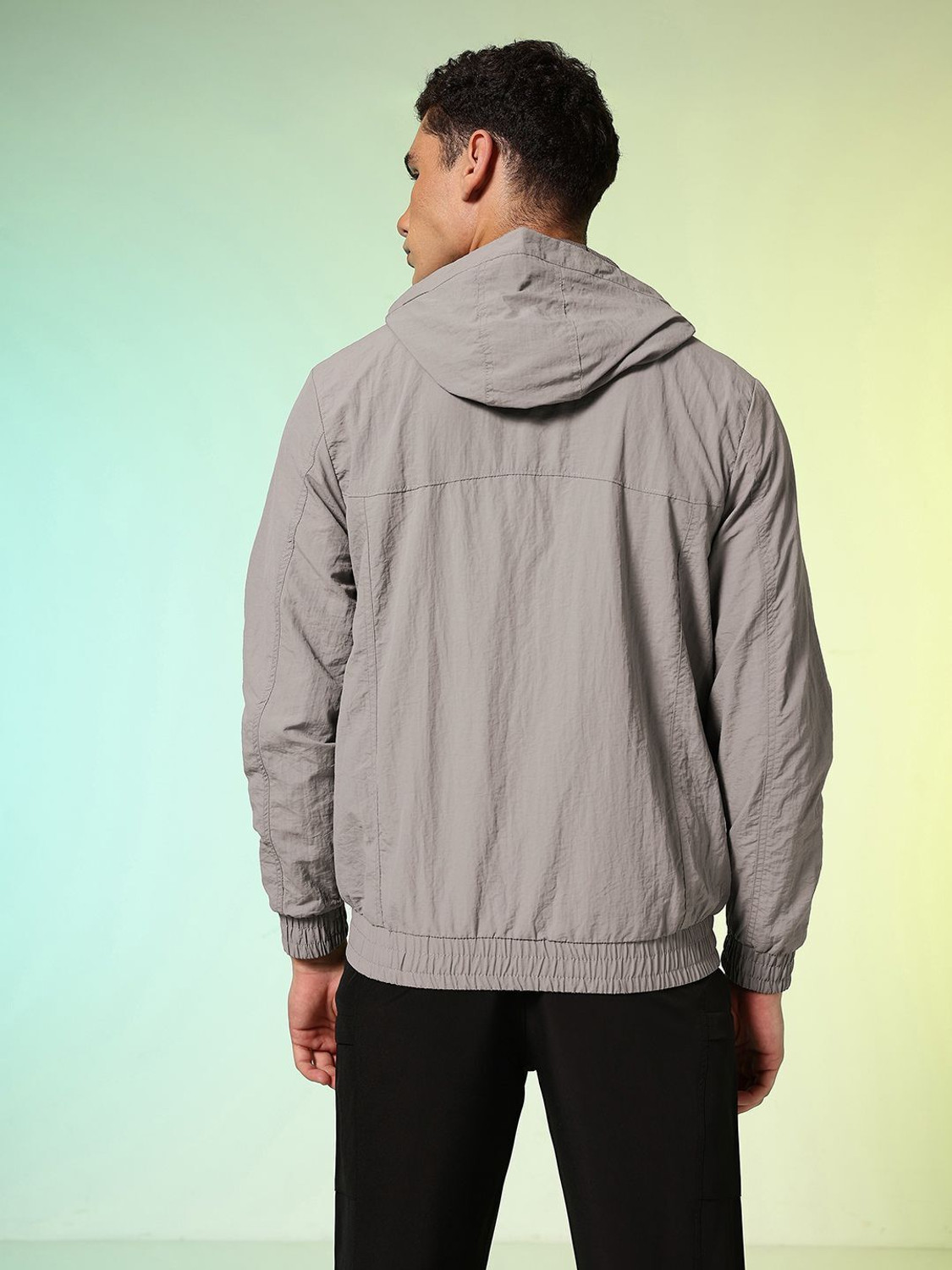 Image of HRX by Hrithik Roshan Full Sleeve Solid Men Jacket
